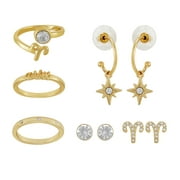 Ig Aries Zodiac Ear And Ring Set