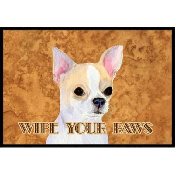 18 X 27 In. Chihuahua Wipe Your Paws Indoor Or Outdoor Mat