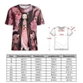 thumbnail image 2 of Kamado Nezuko Womens T-Shirt Round Neck Short Sleeve Tee Shirts Summer Breathable Tops Blouse XL, 2 of 8