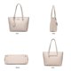 thumbnail image 4 of Set de bolsos YTL de piel sintética a la moda para mujer, 4 piezas, 4 of 8