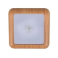 thumbnail image 1 of LED Cabinet Light with Motion Sensor Wireless Night Light for Bathroom Kitchen Wardrobe Staircase 8.2 in x 8.2 in x 0.8 in Battery Powered, 1 of 5