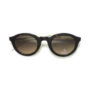 New Vera Wang Luxe Mariko Womens/ladies Round Full-rim 100% Uva & Uvb Walnut Frame Black Gradient Lenses 46-25-140 Sunglasses/shades