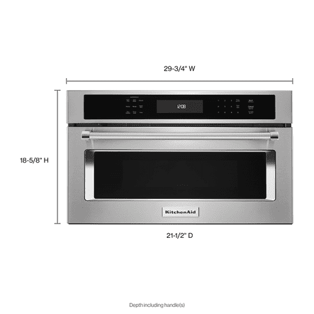 KitchenAid - 1.4 Cu. Ft. Built-In Microwave - Stainless steel