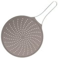 thumbnail image 3 of Masteelf 3pcs Silicone Splatter Screen Pan Covers Multi- Use Splatter Shield with Folding Handle Heat Insulation Cooling Mat Strainer Drain Board Oil Guard for Frying Pans, 3 of 8