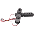 thumbnail image 2 of 4PCS 8OHM 10W Long Box Full Range Subwoofer Speaker Diaphragm LCD Advertising Machine Monitor TV Speakers, 2 of 7