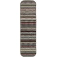 thumbnail image 2 of (2 pack) Mainstays Carnival Stripe Polypropylene Assorted Multi Colors Indoor Area Rug, 20" x 54", 2 of 7