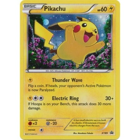 Pokemon Card New Pikachu Xy89 Holo Rare Promo