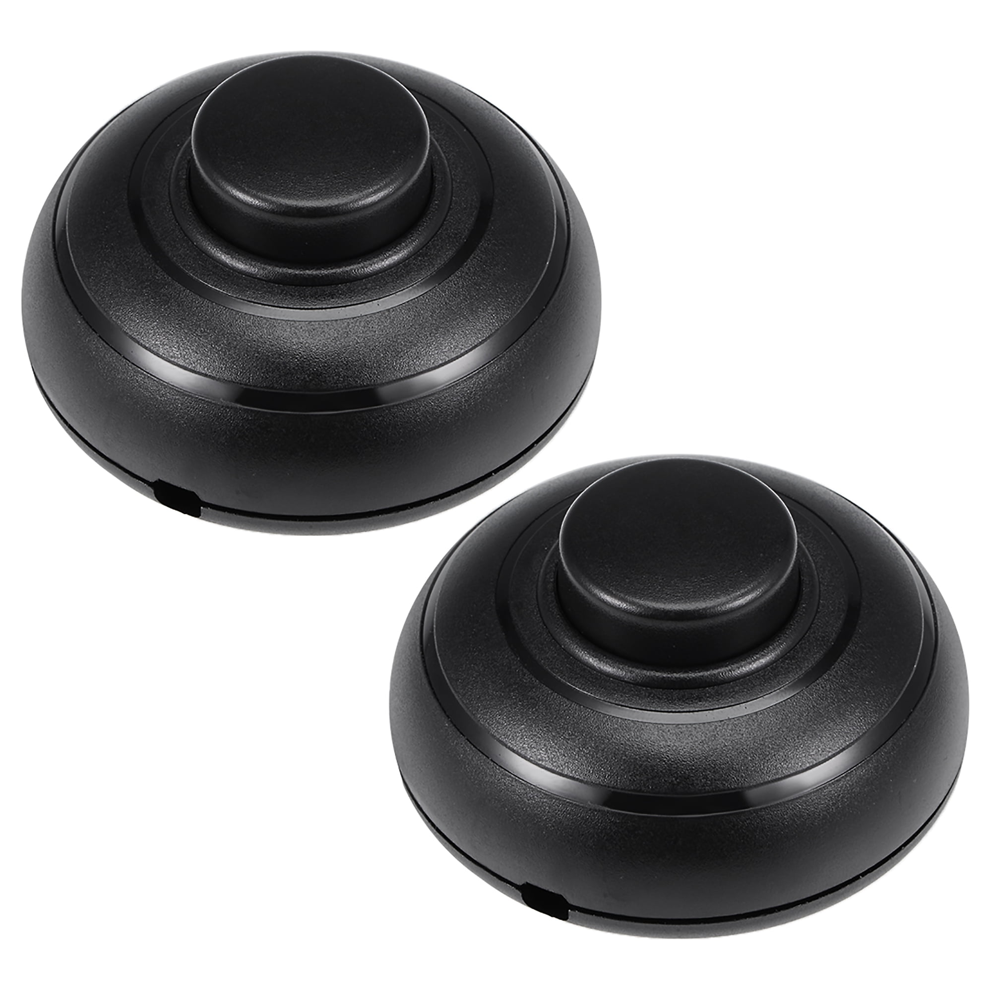 Inline Foot Pedal Push Lamp Switch, Round Push SteponButton for LED