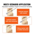 thumbnail image 6 of KFFKFF 20-Pack Cable Railing Kit with 1/8" Wheel Protector Sleeves and Safeguard Covers, 6 of 9