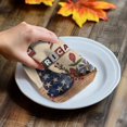 thumbnail image 4 of Farmhouse 4th of July Kitchen Towel Dish Cloths Set of 3, Microfiber Soft Kitchen Hand Towels, American Country Star Botanical Absorbent Quick Drying Dishcloths 18 x 28 Inches, 4 of 8