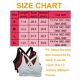 thumbnail image 3 of YouLoveIt Women's Sports Bra Medium Support Cross Back Padded Sports Bra Workout Yoga Running Activewear Yoga Bras Push Up Padded Bras Middle Impact Sports Bra, 3 of 8