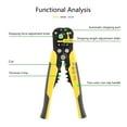 thumbnail image 2 of Crimper Cable Cutter Adjustable Automatic Wire Stripper Multifunctional Stripping Crimping Pliers Terminal Hand Tool, 2 of 10