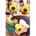 thumbnail image 3 of NCQ 16.5 inch Avocado Plush Toy Pillow Gift, Lovely Fruit Plush Toy Doll, Suitable for Children, Girls, Boys and Holiday Gifts, 3 of 7