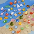 thumbnail image 3 of 50PCS Mini Resin Animals, Assorted Sea and Land Figurines for Fairy Garden, Aquarium, Terrarium, Potted Plants, DIY Crafts, Scavenger Hunts, Outdoor Indoor Decorations, Sensory Play, 3 of 6