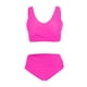 thumbnail image 3 of WILLBEST Traje de Baño Para Mujer, Bikini de Cintura Alta de 2 Piezas, Trajes de Baño de Cobertura Completa, 3 of 4