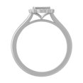 thumbnail image 2 of ARAIYA FINE JEWELRY 10K White Gold Round Diamond Fashion Band Ring (1/6 cttw, I2-I3 Clarity, I-J Color) Size 8, 2 of 6