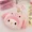 Melody, variant on Kawaii Kuromi Plush Keychain Wallet Melody Cinnamoroll Plushies Coin Purse Earphone Organizer Bag Pendant Key Ring Gifts