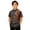 Grey, variant on Boys Novelty Print Short Sleeve Button Down Hawaiian Shirt