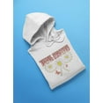 thumbnail image 3 of Think Positive Daisies Hoodie Women -Image by Shutterstock, Female 5X-Large, 3 of 4