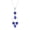 Lapis Lazuli, variant on Black Onyx Pendant 925 Silver Overlay Pendant Multi Shape Gemstone With 18 Inches Chain Jewelry For Women