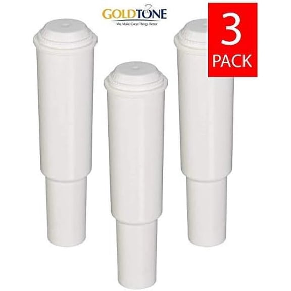 GoldTone Brand Replacement for Jura White Water Filters (3)