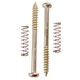 thumbnail image 4 of Tornillos de pastilla de Hierro perfecl de 3 mm para piezas de bajo eléctrico plateado, 4 of 8