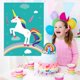 thumbnail image 4 of Juego de fiesta FELITO Pin the Horn on Unicorn para niños con póster, 4 of 6