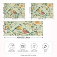 thumbnail image 2 of Yayeee Pillow Case Set of 2 Standard Size Wrinkle Resistant Pillowcase Soft Envelop Closure Green Floral Print Cover Bedroom Decor, 2 of 7