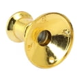 thumbnail image 3 of 2pcs Taper Candle Holders Traditional Shape Fits Standard Candlestick Gold, 3 of 10
