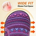 thumbnail image 5 of Leisfit Womens Wide Diabetic House Shoes Adjustable Walking Shoe, 5 of 7