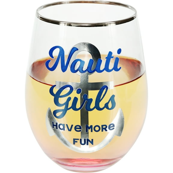 Have More Fun - 18 oz Stemless Wine Glass