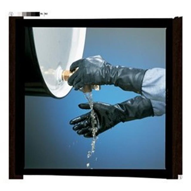 North Safety 068-B074GI-L Butyl Gloves Smooth Curved Hand - 100 per Case