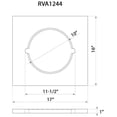 thumbnail image 3 of Ruvati RVA1288BWC Platform with Mixing Bowl and Colander for Workstation Sinks, 3 of 7