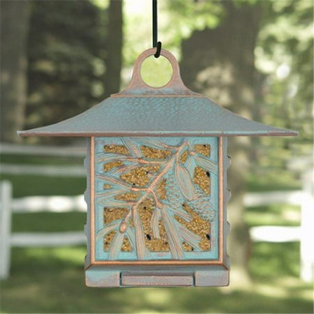 Whitehall Products 30056 Pinecone Suet Feeder Copper Verdi