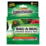 Spectracide Bag-A-Bug Japanese Beetle Trap, Replacement Bags, 6-ct