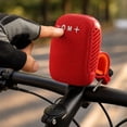 thumbnail image 4 of Gray Cycling Bluetooth Speaker, Bike Handlebar Mount, Wireless Motorcycle Audio, Portable Rechargeable Design, 4X3X2 Inch Compact Unit with Fabric Exterior, Easy Volume and Music, 4 of 4