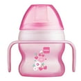 thumbnail image 1 of MAM Tasse d'Initiation, Tasses à Bec pour Tout-Petits avec Poignées, Fille, 5 Onces, 1 of 6