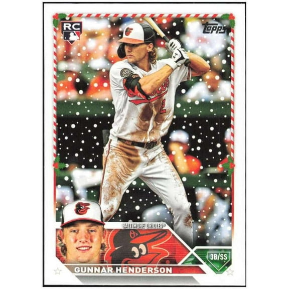 MLB 2023 Topps Holiday Baseball    Gunnar Henderson H4 (Rookie)