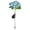 B1#Blue, variant on Solar Powered Rose Flower Stake Lights, Color Changing LED Garden Floral Pathway Lamp, Outdoor Decorative Flower Light Stakes, Yard Landscape Lighting, Realistic Artificial Rose Solar Ornament