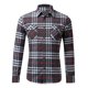 thumbnail image 1 of Camisa Hombre Manga Larga Cuadros Franela Casual Moda, 1 of 3