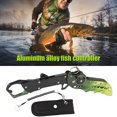 thumbnail image 3 of Pinza de pesca plegable con cuerda de mano (verde y negro) Likrtyny  Para estrenar, 3 of 6