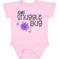 thumbnail image 3 of Inktastic Little Snuggle Bug Purple Beetle Boys or Girls Baby Bodysuit, 3 of 5