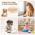 thumbnail image 4 of Pet Training Bells JEXCULL, paquete de 2 unidades, para que los perros aprendan a ir al baño, 4 of 8