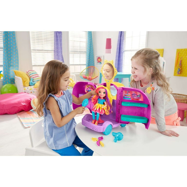 Sunny day glam vanity rolling vehicle with doll hotsell