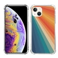 thumbnail image 2 of Retro 70s Stripes Case Compatible with iPhone 14,Aesthetic Art Design TPU Bumper Cover Case, 2 of 6