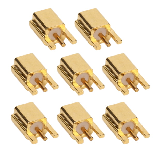 Zócalo MMCX, Conector Hembra De 3 Pines De Alta Confiabilidad, Banda De Frecuencia Ancha De 10 Piezas Para Sistemas GPS Para Equipos RF