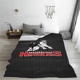 thumbnail image 6 of Northeastern University Logo Fleece Blanket, Very Soft Microfiber Flannel Blanket for Couch Warm and Cozy for All Seasons, Star Background, 6 of 6