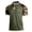 T7-Camouflage Green, variant on Men's 1776-2026 Camo Raglan Polo Shirt American Flag Print Camouflage Shirt Short Sleeve Button Polo T-Shirt Lapel 4th Of July Independence Day Patriotic Fashion Tee,Camouflage Green 3XL