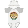 thumbnail image 3 of Inktastic Retro Peace Sign Sunset Boys or Girls Baby Bodysuit, 3 of 5