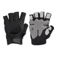 thumbnail image 1 of Guantes de entrenamiento transpirables, guantes de entrenamiento para ejercicio, guantes de protección de palma para levantamiento de pesas L, 1 of 14